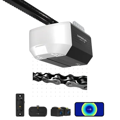 ½ hp chain drive opener with myq connectivity