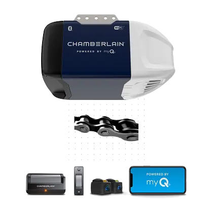 chain drive wi fi garage door opener