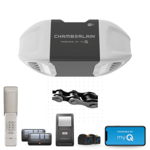 quiet wi fi garage door opener with wireless keypad