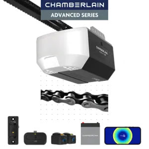 1/2 hp chain drive opener with battery backup and myq connectivity
