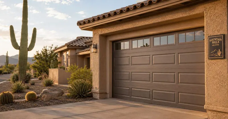 Fountain Hills Snowbirds: Garage Door Prep Checklist Before You Leave for the Summer
