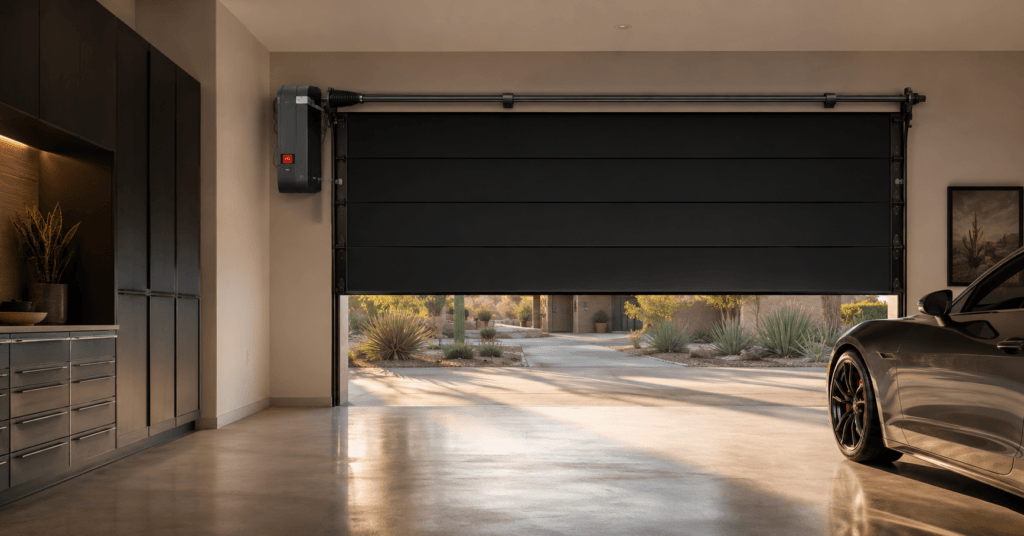 farnsworthgarage modern quiet opener scottsdale