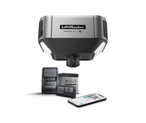 secure view ultra quiet, belt drive, smart opener with camera, dual led lighting and battery backup.