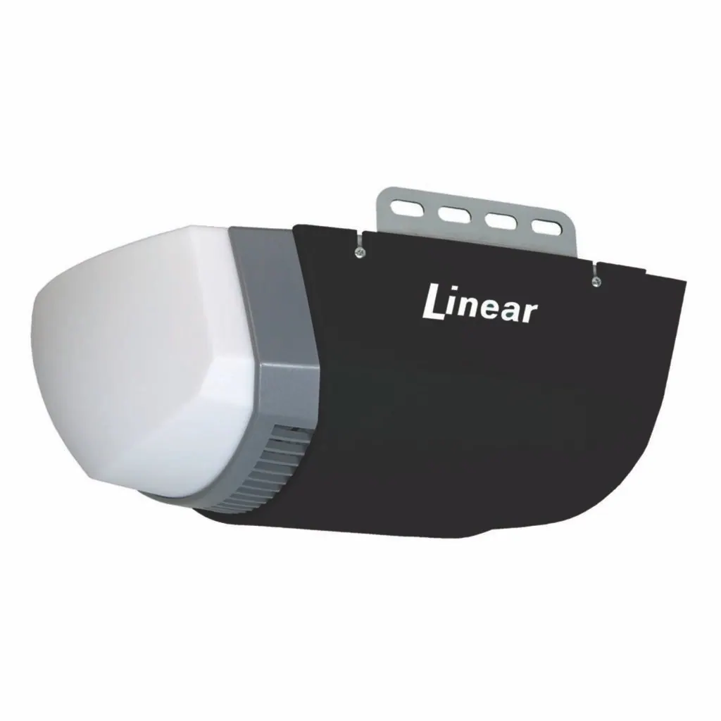 nice/linear single light garage door operator w/ dc motor, megacode & optional battery backup 800n
