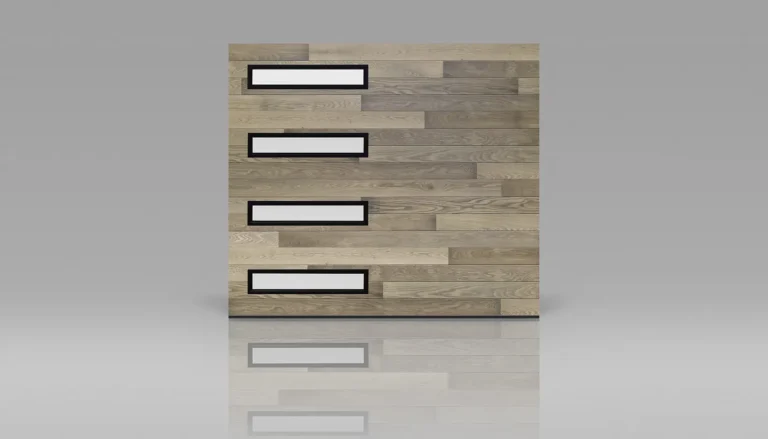Modern Steel Plank Coastal Gray
