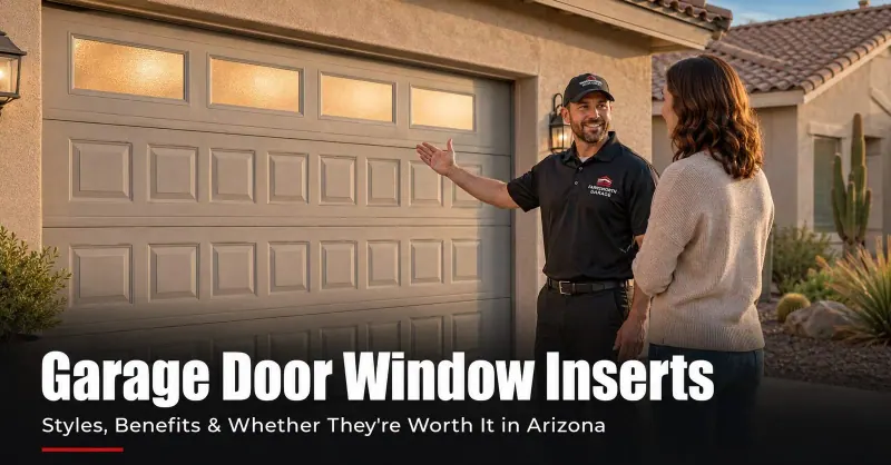 Garage Door Window Inserts: Styles, Benefits & Whether They're Worth It