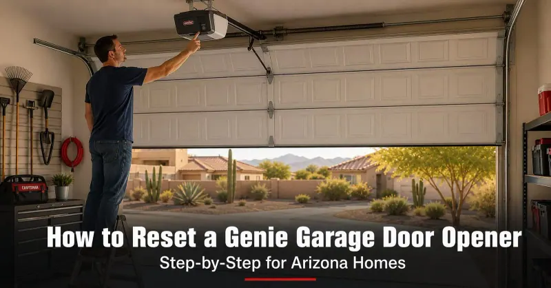 Genie Garage Door Opener Reset: Step-by-Step (Including Blue Max & SilentMax)