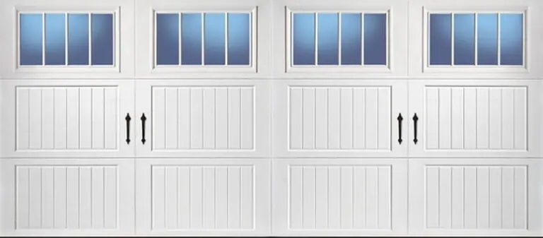 Cortona - Thames — double-car Amarr door