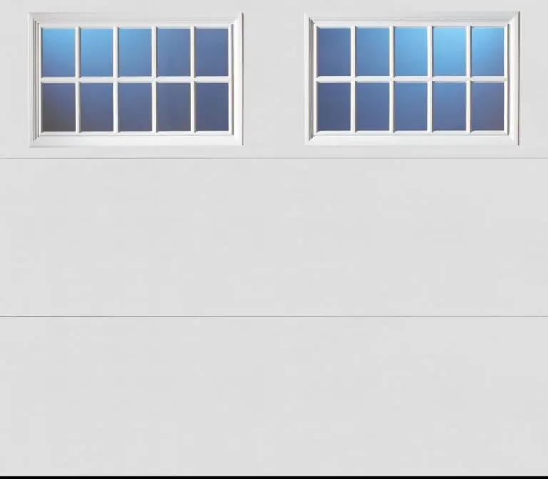 Flush Madeira — single-car Amarr door