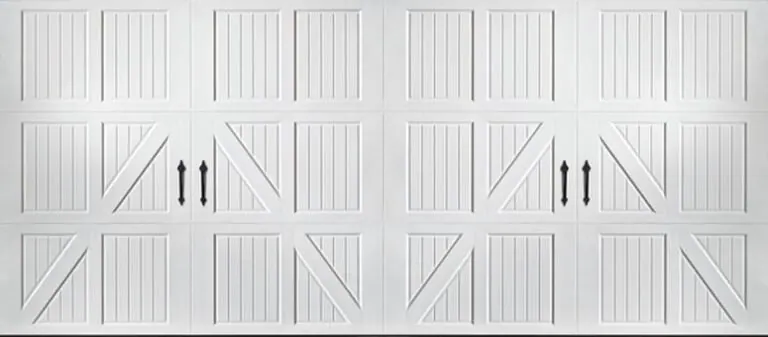 Lucern - Closed Square — double-car Amarr door