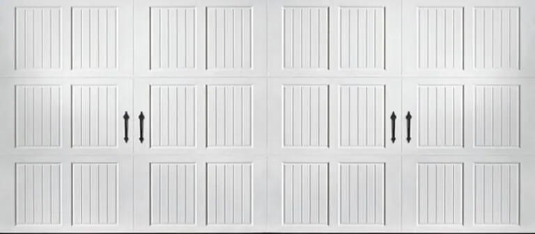 Tuscany - Closed Square — double-car Amarr door