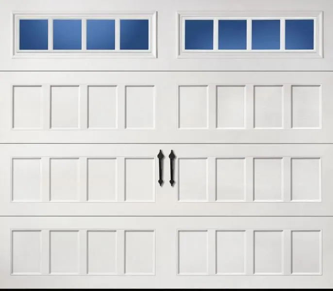 Recessed - Long Panel Thames — single-car Amarr door
