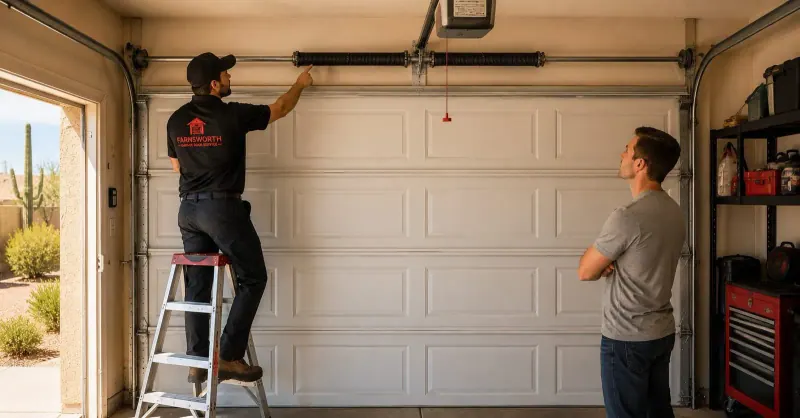 Extension vs Torsion Springs: Which Does Your Arizona Garage Door Have?