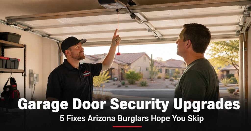 Garage Door Lock and Security Upgrades Every Arizona Homeowner Should Consider