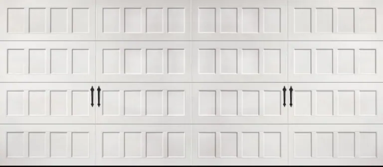 Recessed - Recessed — double-car Amarr door