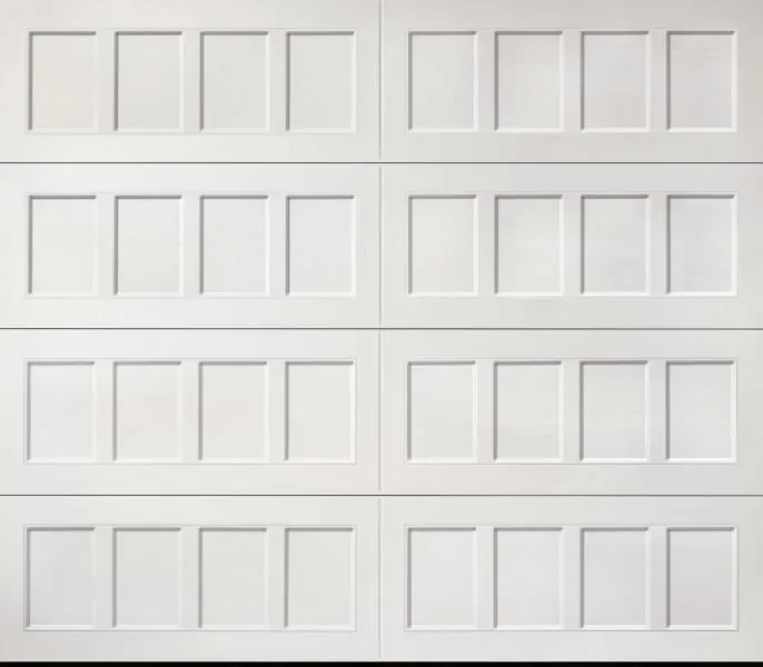 Recessed - Recessed — single-car Amarr door