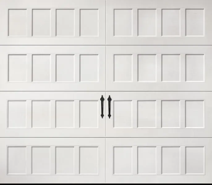 Recessed - Recessed — single-car Amarr door