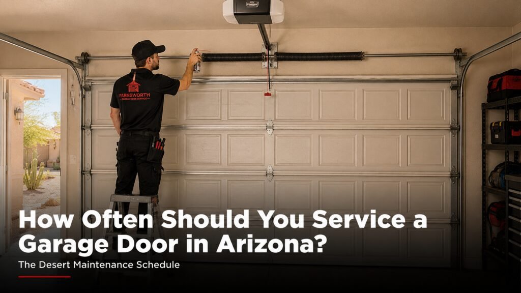 How Often Should You Service a Garage Door in Arizona’s Heat?