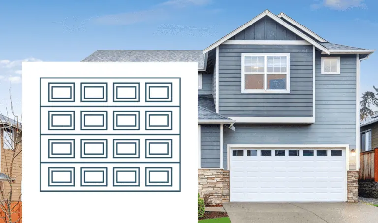 Series 100 Invicta garage door