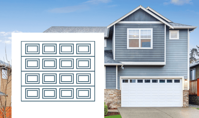 Series 100 Invicta garage door