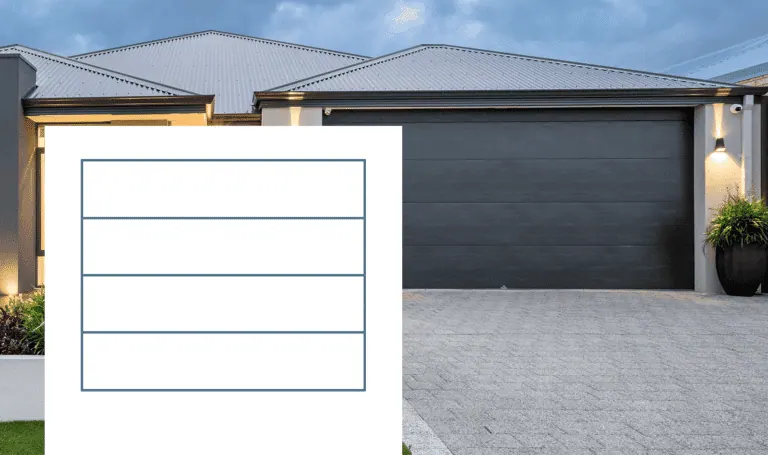 Series 300 Invicta garage door