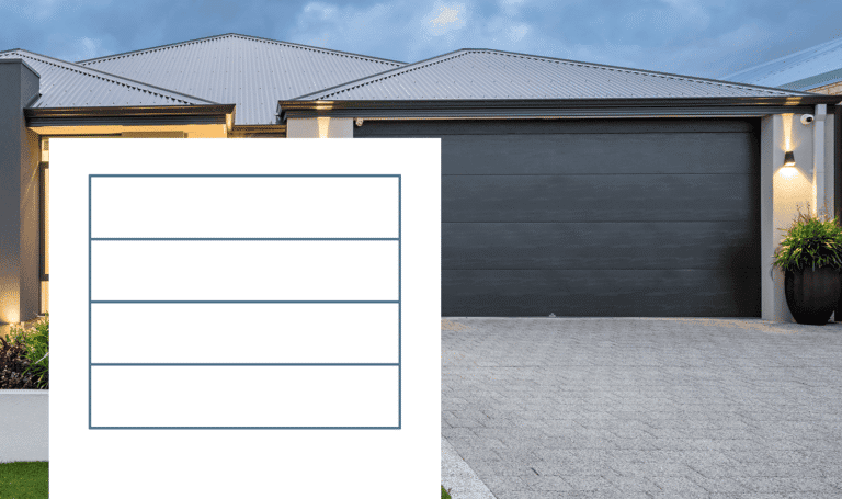 Series 300 Invicta garage door