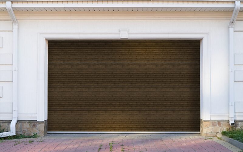 Invicta Series 600 Slat Panel Garage Door | Contemporary Install