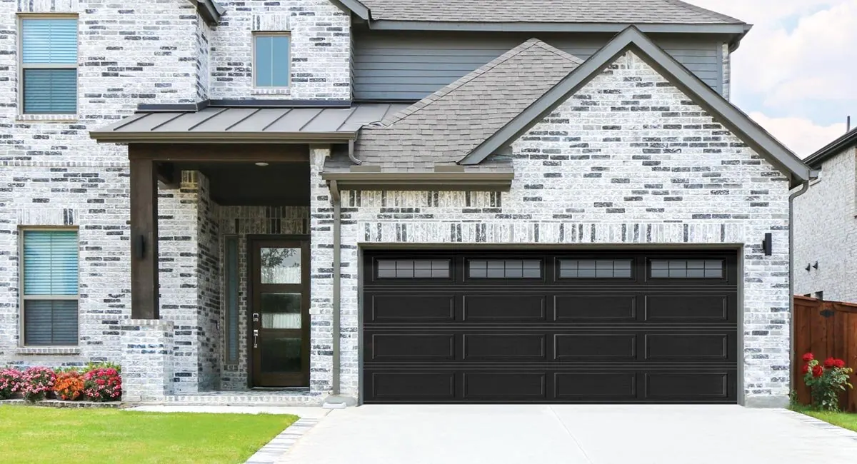 Classic Steel 9100 & 9605 — Wayne Dalton steel garage door installed by Farnsworth Garage Door Service in Mesa, Arizona