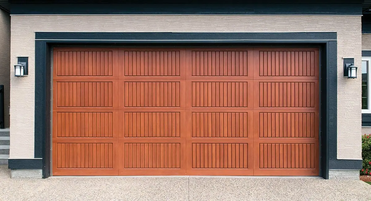 Fiberglass Model 8680 — Wayne Dalton fiberglass garage door installed by Farnsworth Garage Door Service in Mesa, Arizona