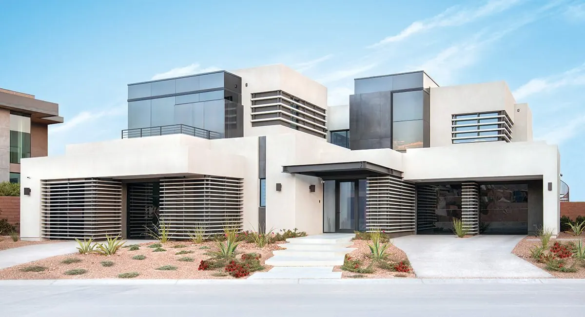 Luminous Frameless Glass 8450 — Wayne Dalton aluminum garage door installed by Farnsworth Garage Door Service in Mesa, Arizona